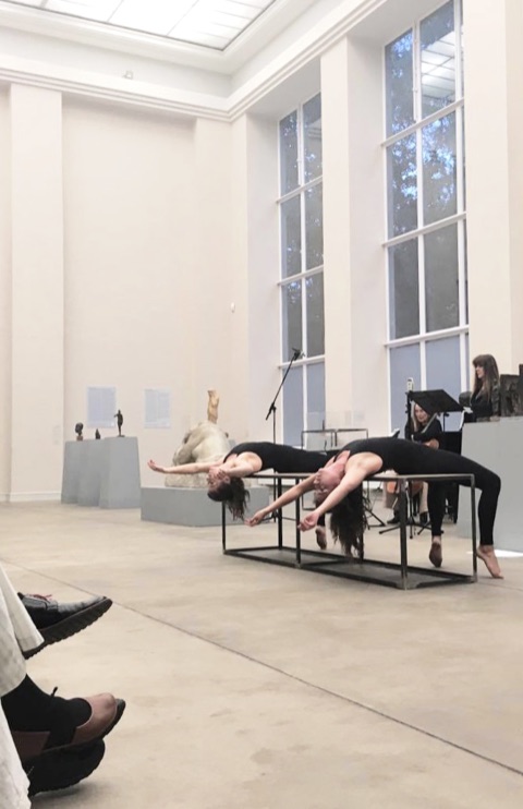 Celan verwoben, 2018 — Performance di KAVA KAVA con il Trio Kubik, Kunsthaus Dahlem, Berlino